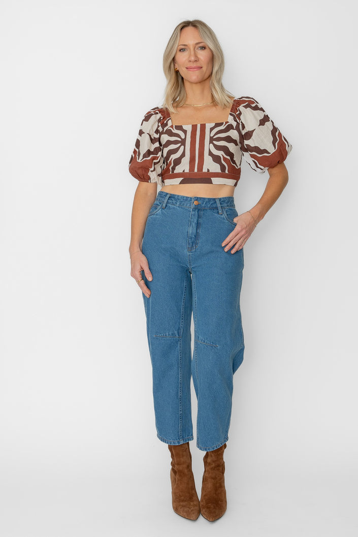 Agnes Barrel Jean