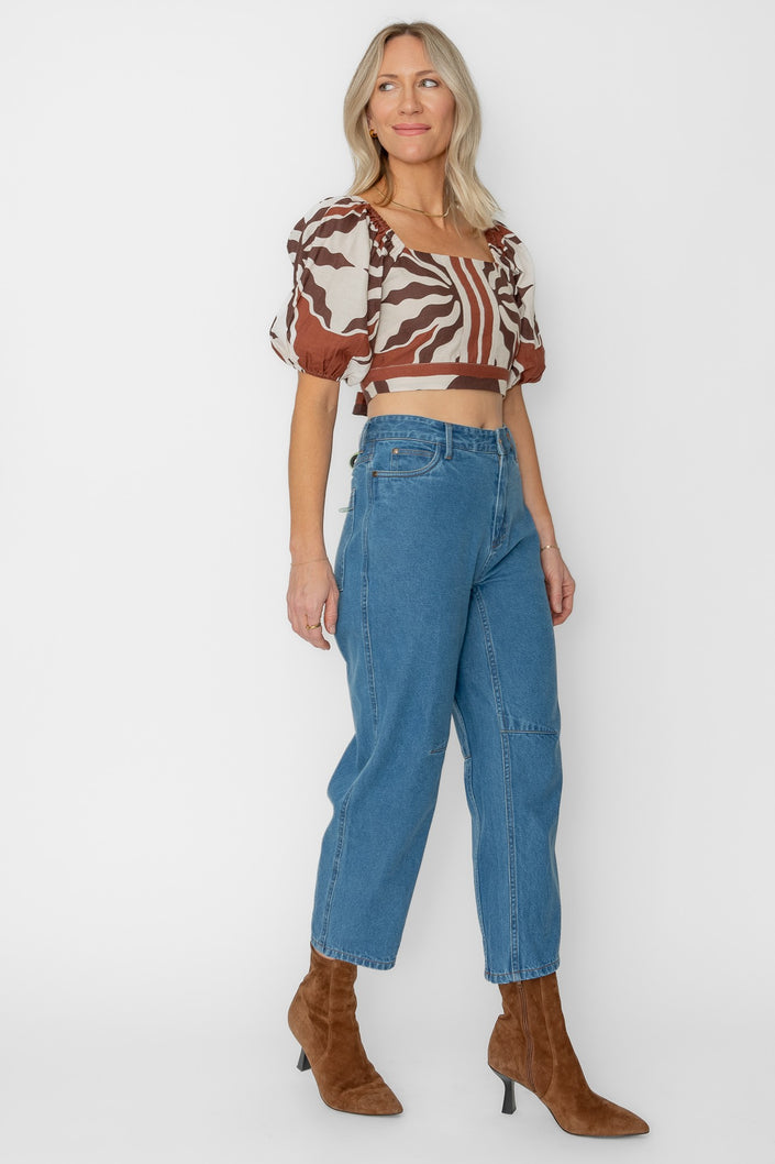 Agnes Barrel Jean