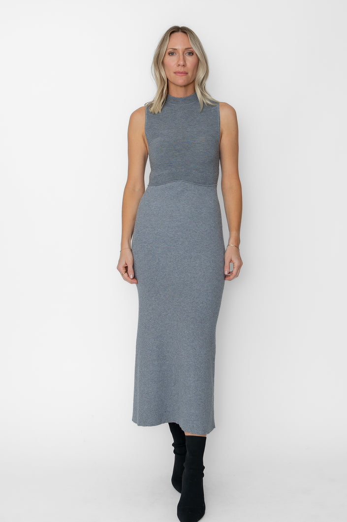 Maryline Ribbed Sweater Dress