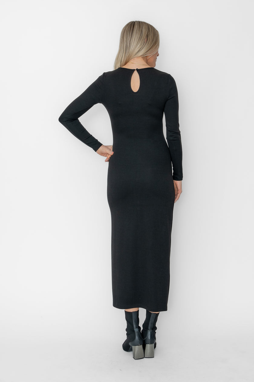Jacqueline Ruched Midi Dress